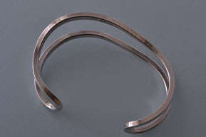 Silver Modern Cuff Bangle |  |