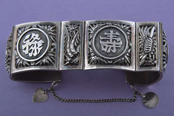 Silver Oriental Bracelet |  |