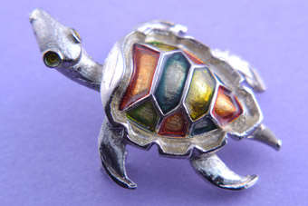 Enamel Turtle Brooch |  |
