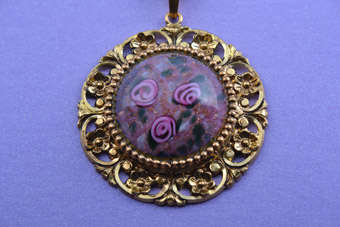 1960's Gilt Pendant |  |