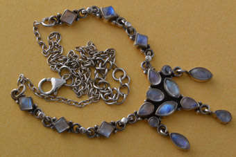 Silver Modern Necklace |  |