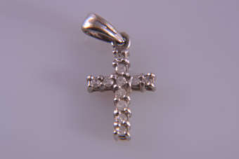 9ct Gold Modern Cross |  |