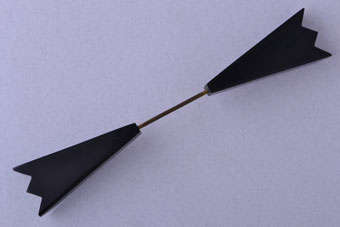 Plastic Art Deco Hat Pin |  |