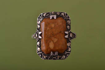 Silver Art Deco Ring |  |