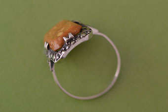 Silver Art Deco Ring |  |