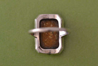 Silver Art Deco Ring |  |