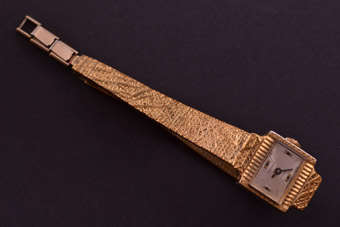 Gilt Retro Rotary Watch |  |