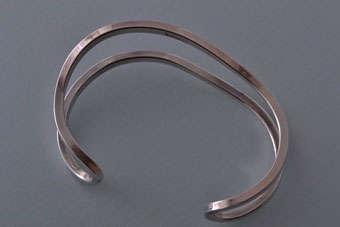 Silver Modern Cuff Bangle |  |
