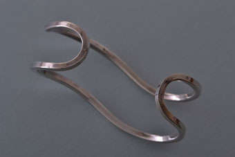 Silver Modern Cuff Bangle |  |