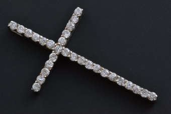 Silver Modern Cross |  |