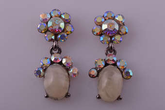Modern Stud Drop Earrings |  |