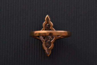 Gold Art Deco Ring |  |