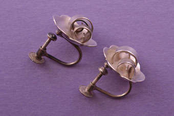 Silver Retro Earrings |  |