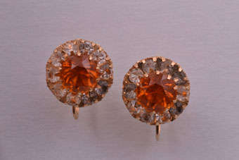 Gold Vintage Earrings | National Free Shipping |