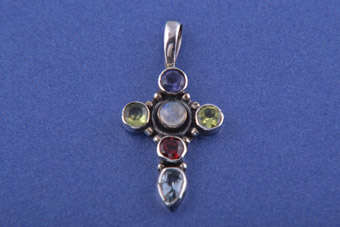 Silver Modern Cross |  |