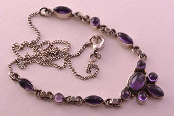 Silver Modern Necklace |  |