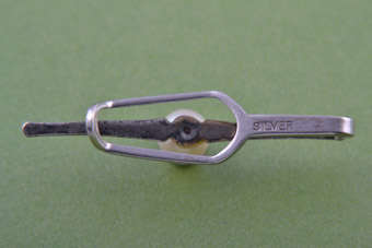 Silver Vintage Tie Clip |  |