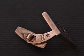 Silver Retro Cufflinks |  |