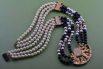 1980's Gilt Necklace |  |