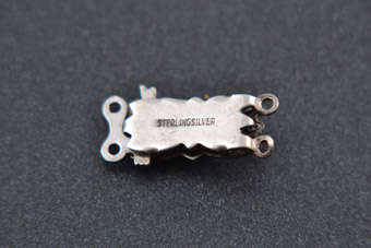 Silver 1940's Clasp |  |