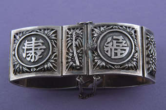 Silver Oriental Bracelet |  |