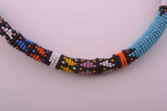Beaded African Necklace |  |