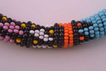 Beaded African Necklace |  |