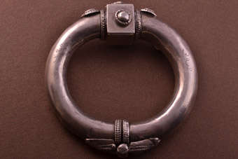 Silver Ethnic Bangle |  |