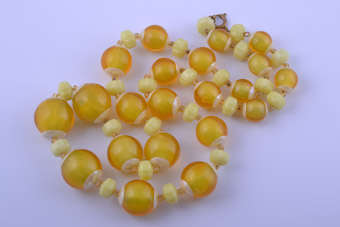 Vintage Plastic Necklace |  |