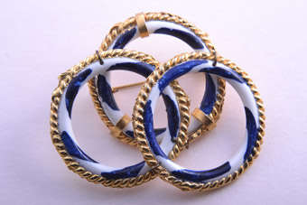 Vintage Naval Brooch |  |