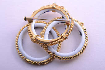 Vintage Naval Brooch |  |