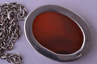 Silver Modernist Pendant |  |
