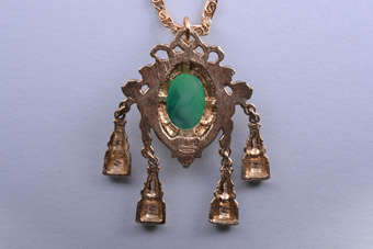 1960's Gilt Pendant |  |