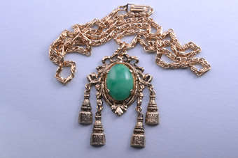 1960's Gilt Pendant |  |
