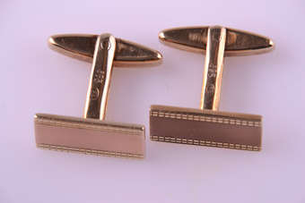 Gold Cufflinks |  |