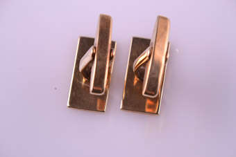 Gold Cufflinks |  |