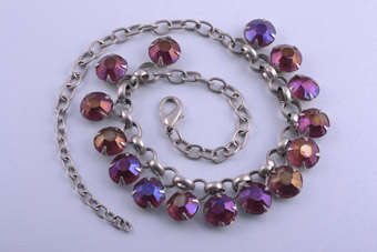 Necklace with Glass Beads |  |