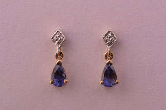 Gold Stud Earrings |  |