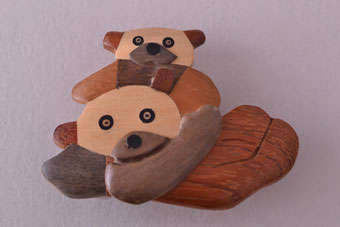 Wooden Vintage Hair Clip |  |