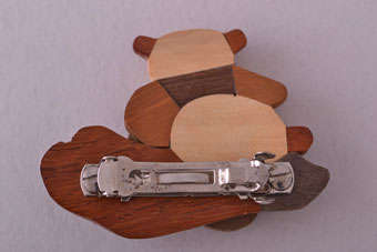 Wooden Vintage Hair Clip |  |