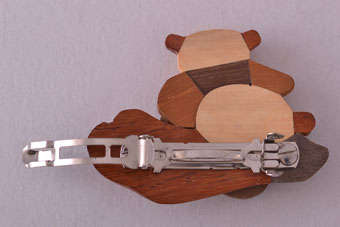 Wooden Vintage Hair Clip |  |