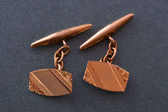 Gold Vintage Cufflinks |  |