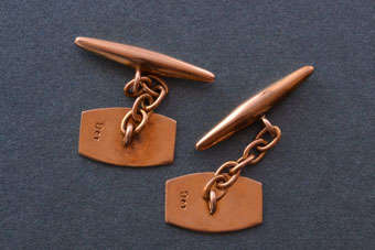 Gold Vintage Cufflinks |  |