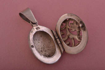 Silver Modern Locket |  |