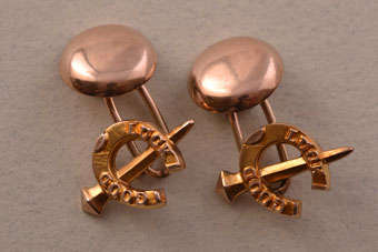 Gold Victorian Cufflinks |  |