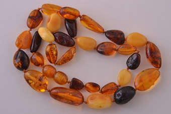 Modern Amber Necklace |  |