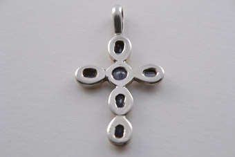 Silver Modern Cross |  |