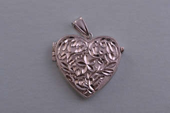 Gold Modern Heart Locket |  |