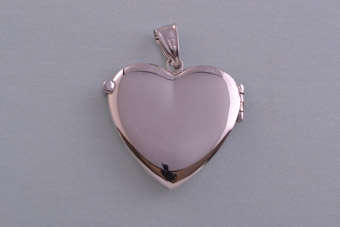 Gold Modern Heart Locket |  |
