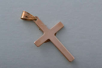 Gold Modern Cross |  |